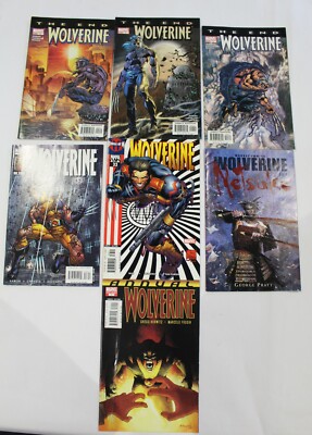 Wolverine Vol.3  #33 The End #1 #2 #3  Annual 1  56  & Netsuke Bundle 
