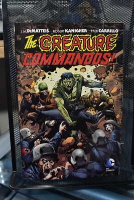 The Creature Commandos DC Deluxe TPB BRAND NEW RARE J.M. DeMatteis Frankenstein