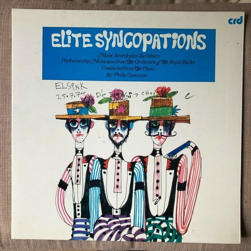 ROYAL BALLET / PHILIP GAMMON - ELITE SYNCOPATIONS - SCOTT JOPLIN  EX+ VINYL LP  - Bild 1 von 11