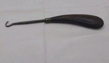 Vintage J.L. SOMMER Wood Handle Shoe Button Hook USA