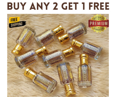Fragrance Oils For Body - 100% Pure Perfume Uncut Attar Ittar Etr Roll On