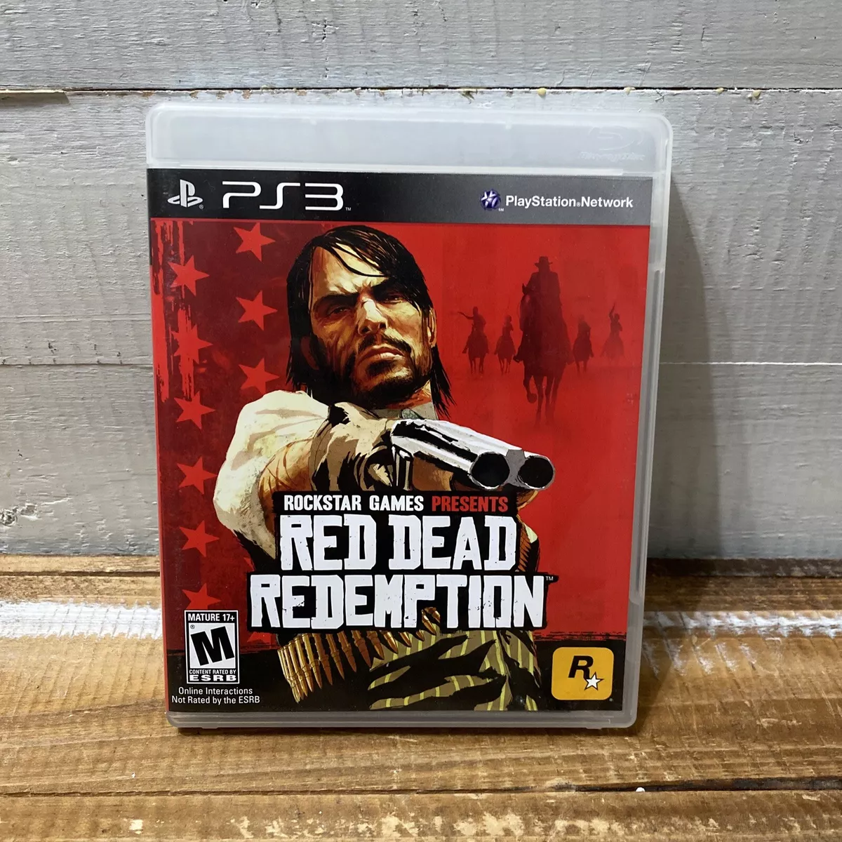 Red Dead Redemption Rockstar Games PS3 Video Game w/ Map and Manual