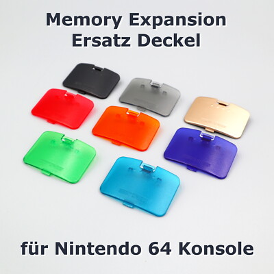N64 Ersatz Deckel für Nintendo 64 Konsole Abdeckung Klappe Memory Expansion Fach