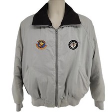 Vintage Chicago Blackhawks Alumni Celebrity All Star Hockey Jacket USA L Alpine