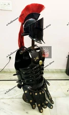 Medieval Epic 300 Replica Prop Spartan King Helmet With Muscle Armor Shield Gift