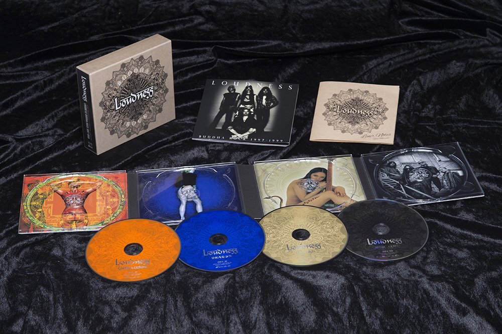 LOUDNESS Buddha Rock 1997-1999 35th Anniversary 3CD+DVD Ltd/ed