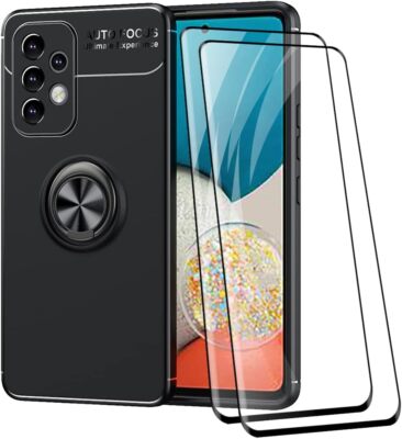 Für Samsung A14 A34 A54 S23 A13 A04S Hülle Stoßfest Handy Cover + Displayglas