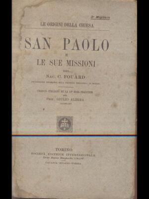 PAUL UND SEINE MISSIONEN RELIGION/ANDERE RELIGIONEN FOUARD SECHS 1920