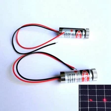 2pcs 650nm 5mw Red Lights Focusable Dot /Line /Cross Head Laser Diode Module