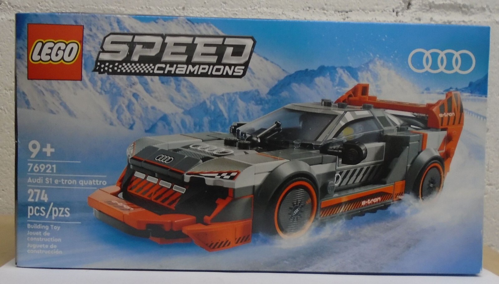 LEGO Speed Champions Audi S1 E-Tron Quattro Race Car 274-Piece Set New Sealed