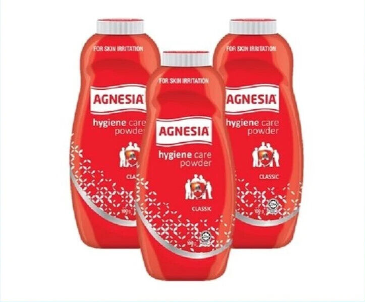 3 Pcs X Agnesia Hygiene  Care & Antibacterial Powder 300g (FAST SHIPPING)