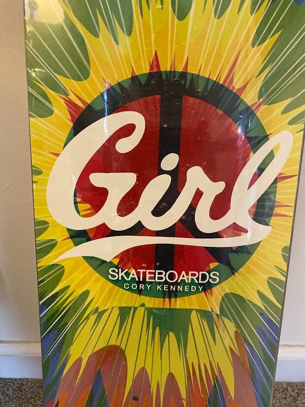 Cory Kennedy Girl x Lake Stevens WA Skateboard Deck Collab Girl