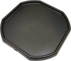 Large Black Plastic Mixing Tray Kids Play Sand Water Builders Spot for Cement