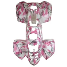 RedCap 1-Piece Body Plastic Fender for IceBear Coolster 3050 Pink Camo with Barb