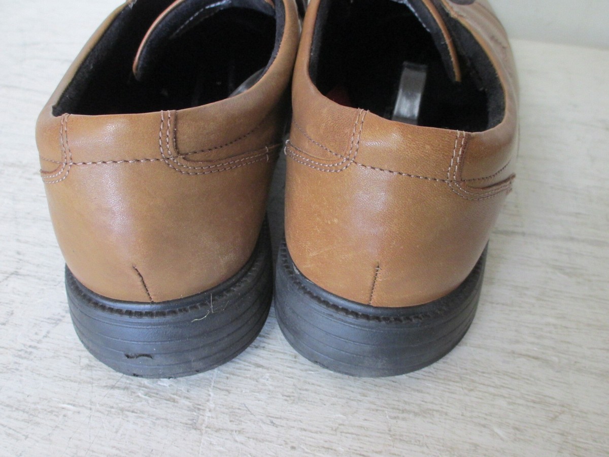 Rockport Derby Loafers Leather Shock Absorbing Comfort Dress Shoe Brown Size 9.5 Men main image 3