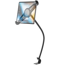Gooseneck Car/Truck Seat Rail Tablet Holder Mount for 9.5"-14.5" iPad, Heavy ...