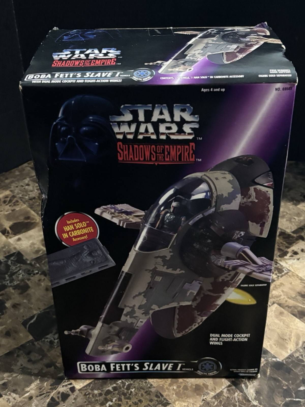 BOBA FETT'S SLAVE I SHADOWS OF THE EMPIRE ACTION FIGURE SHIP STAR WARS SEALED