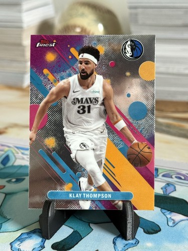 Klay Thompson – 2025-26 Topps Finest Basketball · Base Common #89 Klay Thompson