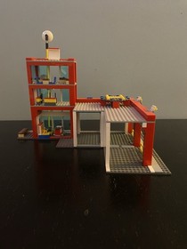 LEGO CITY: Fire Station (60004) Used with Instructions. No Box