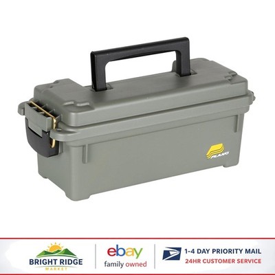 Water Resistant Field Ammo Box for Safe Storage and Transport of Ammunition