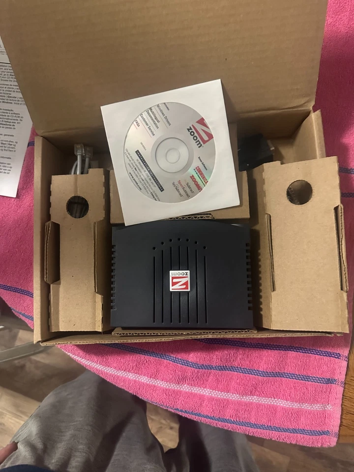 Router módem DSL Zoom ADSL X5 5654 Foto 2 de 2