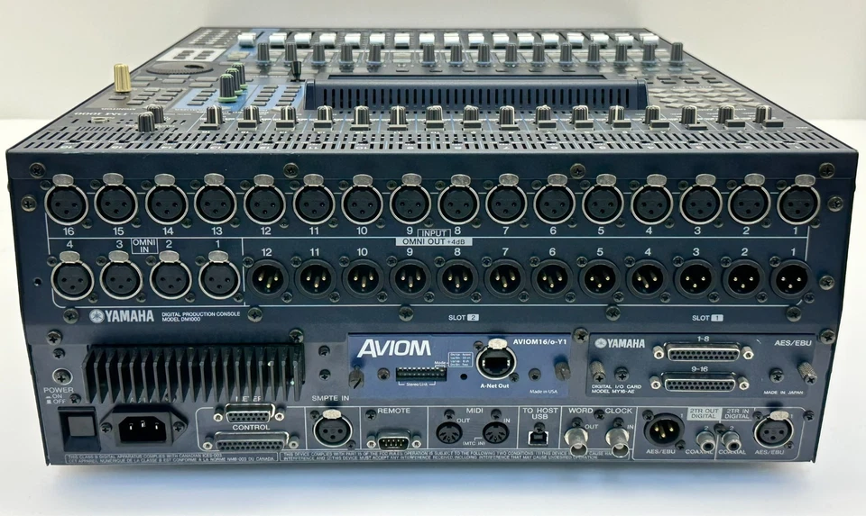 Yamaha DM1000 48-Channel Digital Audio Mixing Console *Read Desc - Image 4 of 4