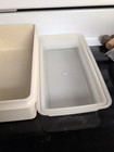 Vintage Tupperware Almond Loaf Keeper 1508-3 and High Sheer Seal Lid 1509-4 — photo 4