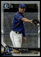 2018 Bowman Draft #BDC-98 Nick Pratto Chrome Refractors