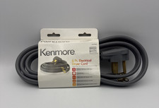 Kenmore 6 FT. Electrical Dryer Cord 3 Wire 30A 250V 3 Prong Gray 26-57000
