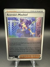 Acerola's Mischief 113/132 Reverse Holo Pokémon TCG: Mega Evolution Clean - NM