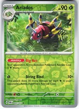 Ariados 005/167 Pokemon SV06: Twilight Masquerade Reverse Holo Uncommon LP