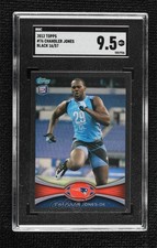 2012 Topps Black 16/57 Chandler Jones #76 SGC 9.5 Mint+ 06bg