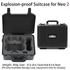 Waterproof Hard Carrying Case bag For DJI Neo 2 Drone (DJI RC-N3) & accessories