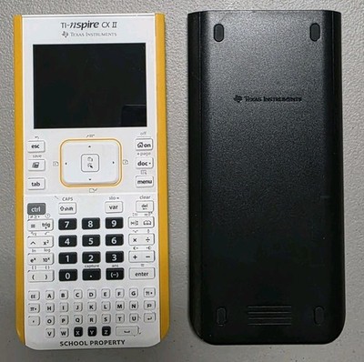 TI-Nspire CX II Calculator, +Battery & Cable, Texas Instruments, School Version