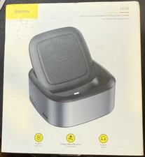 8 in 1 Phone Holder Docking Station Baseus Mate Intelligent HUB Expanded Socket