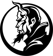 Devil Satan Decal Conspiracy Lucifer Occult Baphomet Vinyl Sticker Gothic Car