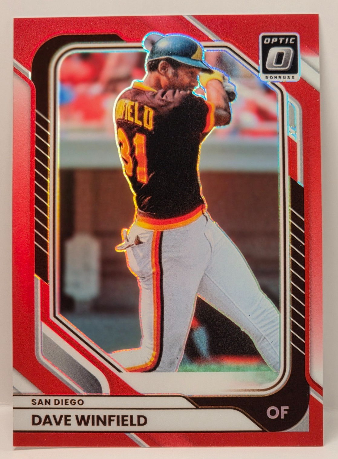2026 Panini Donruss - Optic Dave Winfield #34 Red Prizm /99