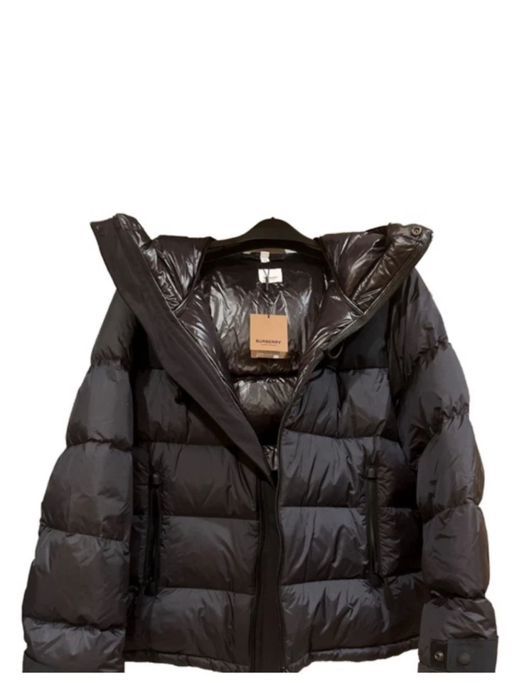 NWT $1650 Burberry Westcroft Down Puffer Jacket AUTHENTIC sz. XS Black - Image 4 of 4