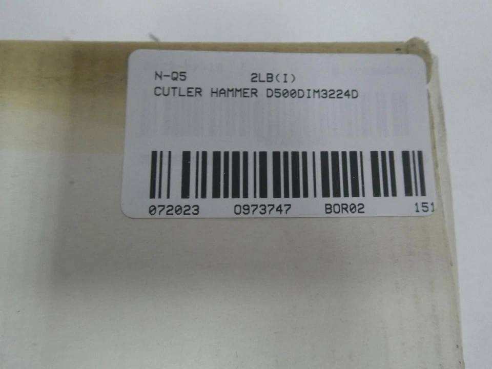 Cutler Hammer D500DIM3224D Series A1 Discrete Input Module 32pt 24v-dc - Image 4 of 4
