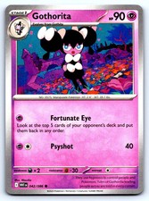 Gothorita White Flare #42 Normal NM Pokemon Card