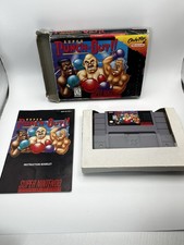 Super Punch-Out (Super Nintendo Entertainment System) SNES Box + Manual + Game