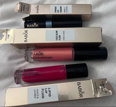 Dr Babor Brand new include an eyeshadow, face glow and lip fluid