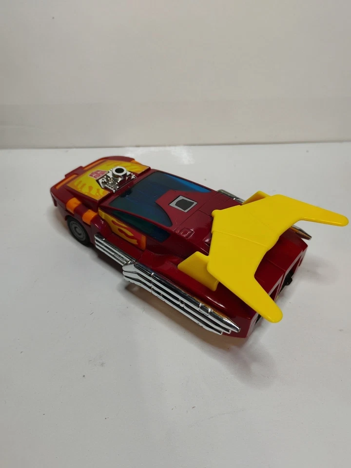 Original 1986 G1 Takara Transformers Hot Rodimus Rod Foto 3 de 4