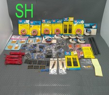 Vintage 1980s HO Model Train Parts Lot Illuminated Bumper Switches Wire Joiners