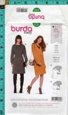 Misses' Dress Burda easy Sewing Craft Pattern 6180 8-18 NEW UNCUT FREE SHIPPING!