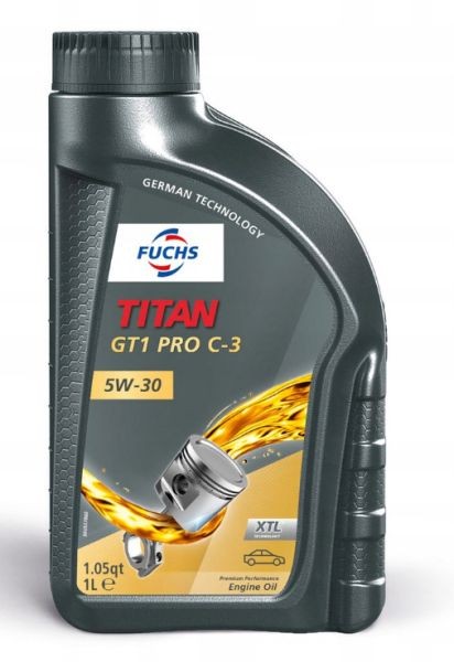 4x ✅Fits FUCHS OIL TITAN GT1 PRO C3 5W30 1L Engine Oil 5W30 1l TITAN ⭐UK Seller⭐