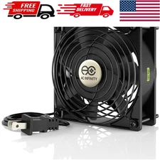 AXIAL 1238  Muffin Fan - 120mm x 38mm, 2600 RPM for Efficient Ventilation