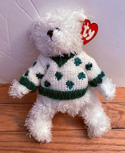 Ty Attic Treasures Flannigan St. Patrick's Plush Toy Stuffed Animal Vintage NWT
