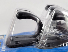 Everbilt Single Robe Hooks BLACK Metal Robe Hook Set of 5