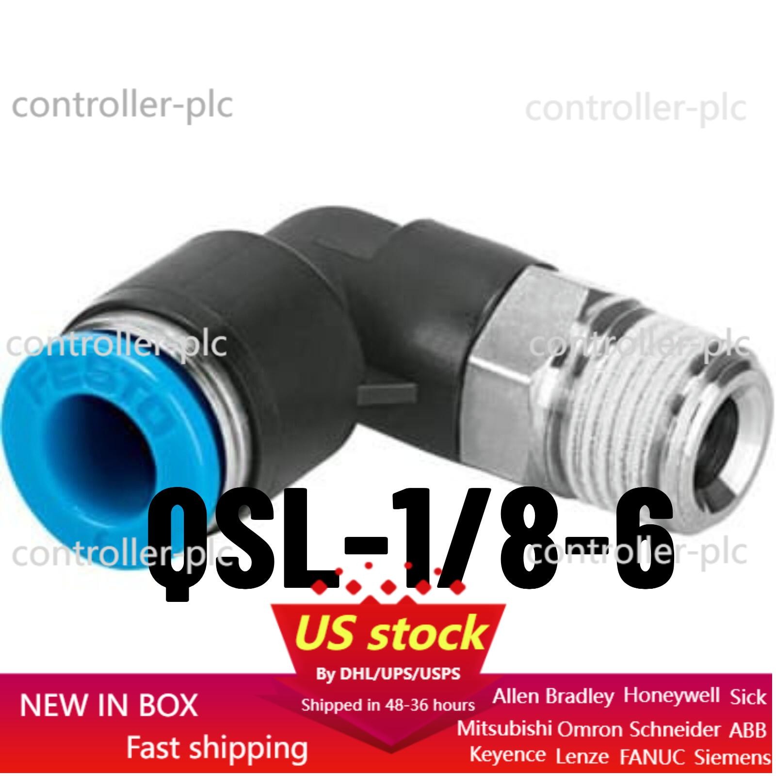 FESTO CORPORATON QSL-1/8-6 Push-in 90 deg Connector